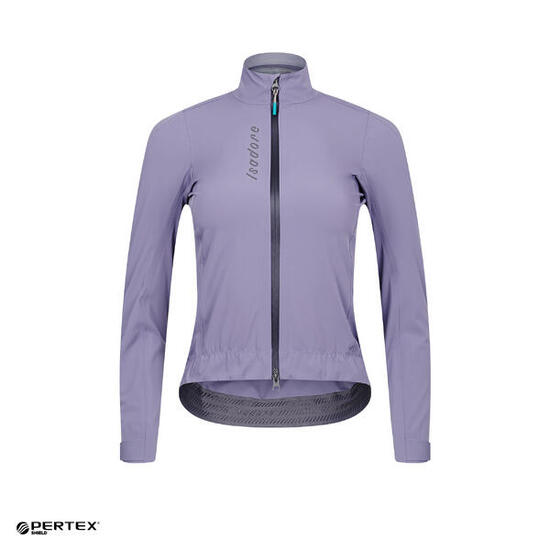 Giacca da ciclismo da donna Hardshell Inverno Signature Uva Polverosa