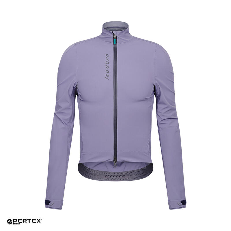 Veste de cyclisme pour hommes Hardshell Hiver Signature Raisin Poussiéreux