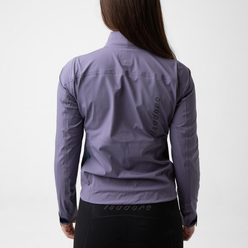 Veste de cyclisme pour femmes Hardshell Hiver Signature Raisin Poussiéreux