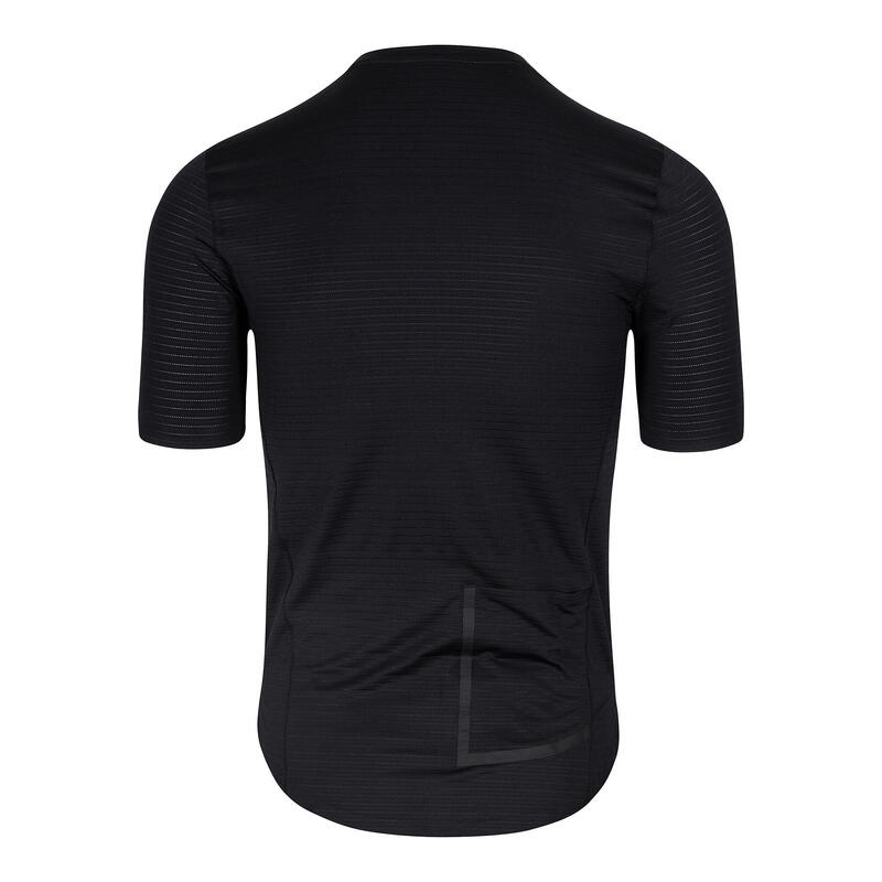 T-shirt à manches courtes de cyclisme pour hommes Indoor Noir
