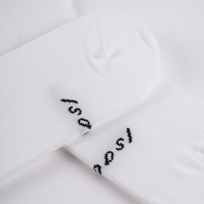 Chaussettes de cyclisme unisexe Léger Signature Blanc