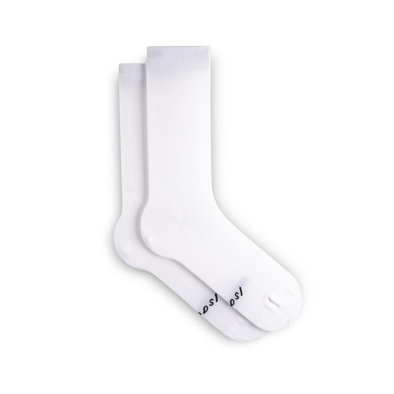 Unisex Rad Socken Leicht Signature Weiß