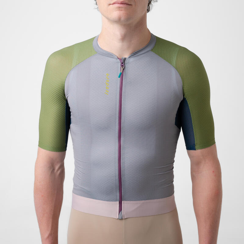 Maillot à manches courtes de cyclisme pour hommes Alternative Roche Tombée