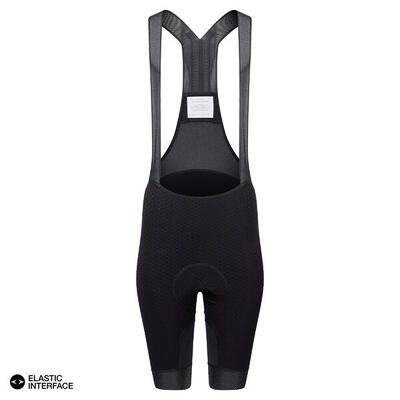 Pantaloncini con bretelle da ciclismo da donna Aerodinamico Echelon Nero