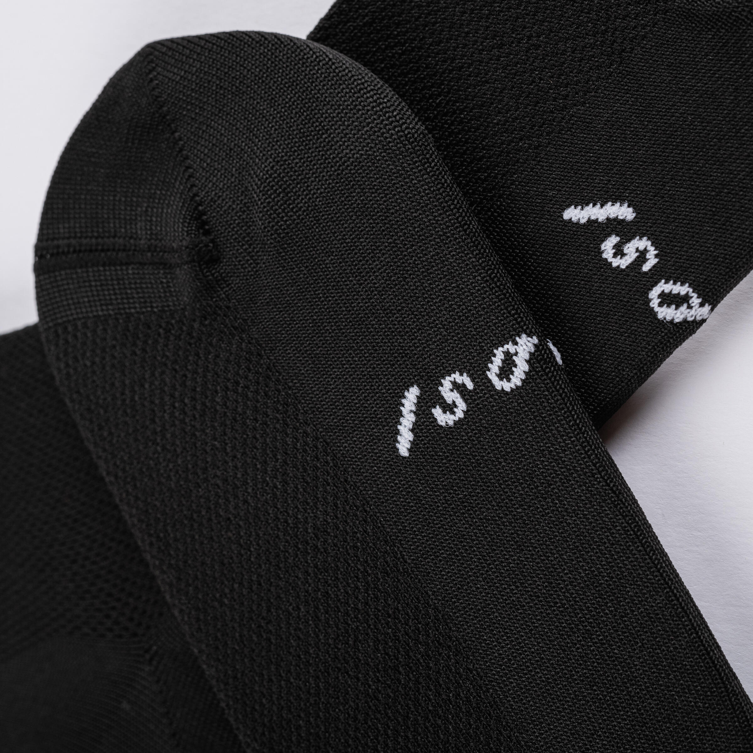 Unisex Rad Socken Leicht Signature Schwarz 4/4