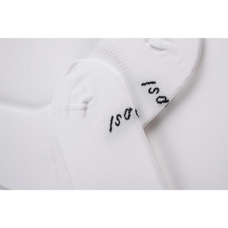 Chaussettes de cyclisme unisexe Echelon Blanc