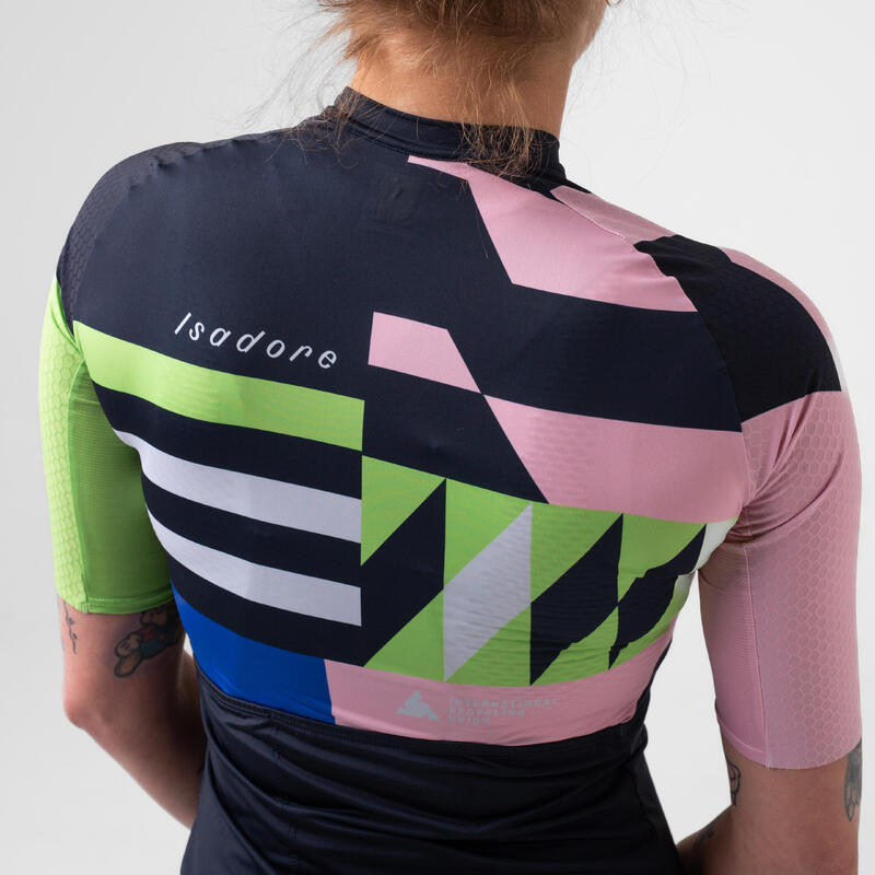 Dames wieler Shirt met korte mouwen Team Collapse Multikleur