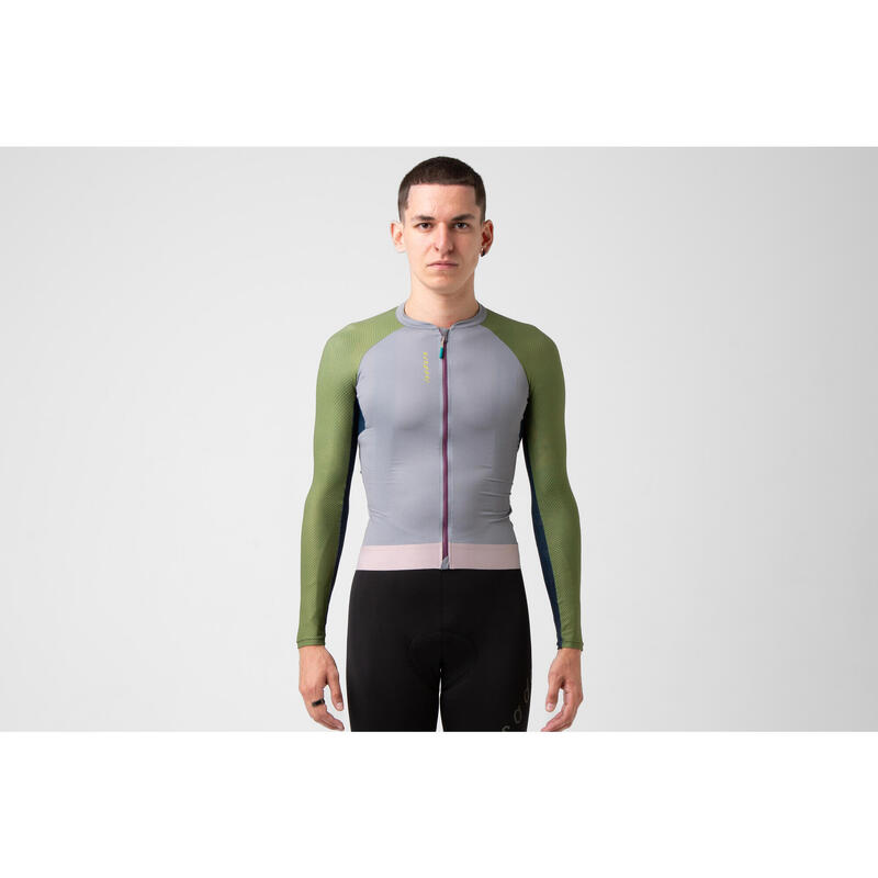 Maglia a manica lunga da ciclismo da uomo Ultraleggero Alternative Roccia Caduta