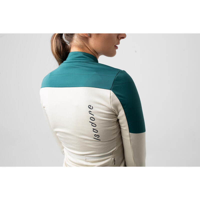 Maglia a manica lunga da ciclismo da donna Antivento Signature Blocco Pellicano