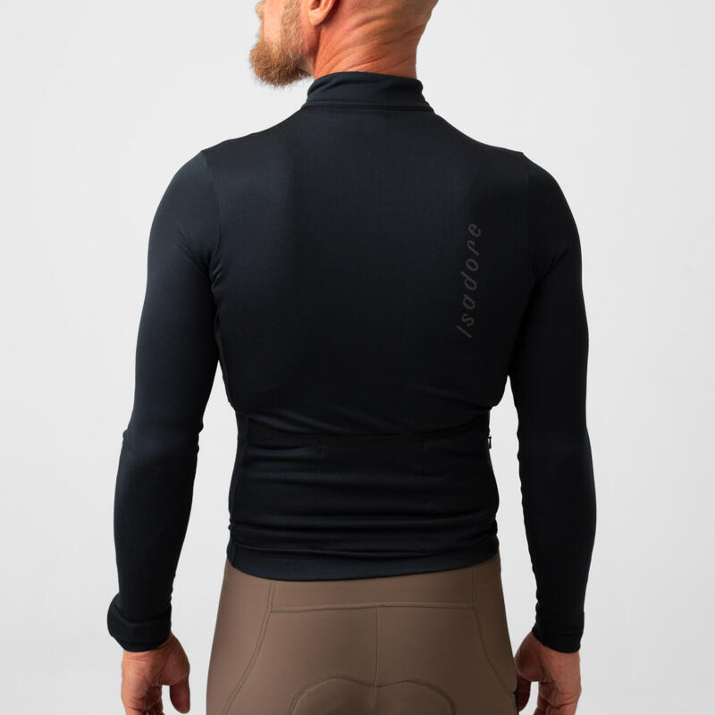 Maglia a manica lunga da ciclismo da uomo Termico Signature Antracite