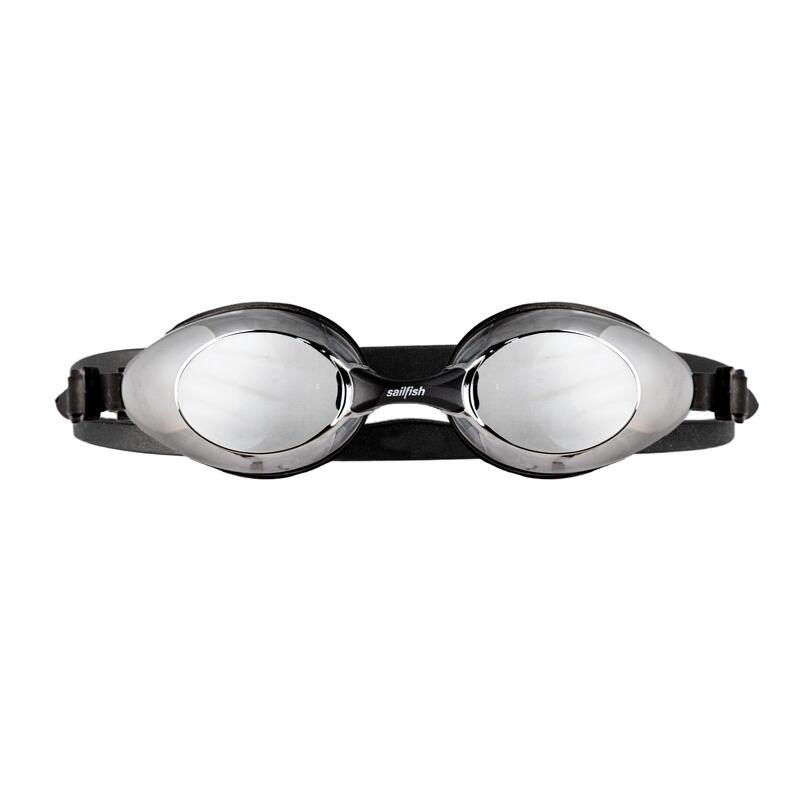 Lunettes de natation adulte Flow - Miroir argenté