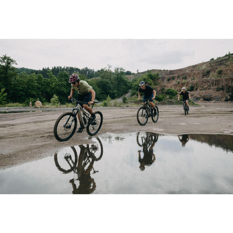 Short de cyclisme pour hommes Off-Road Anthracite