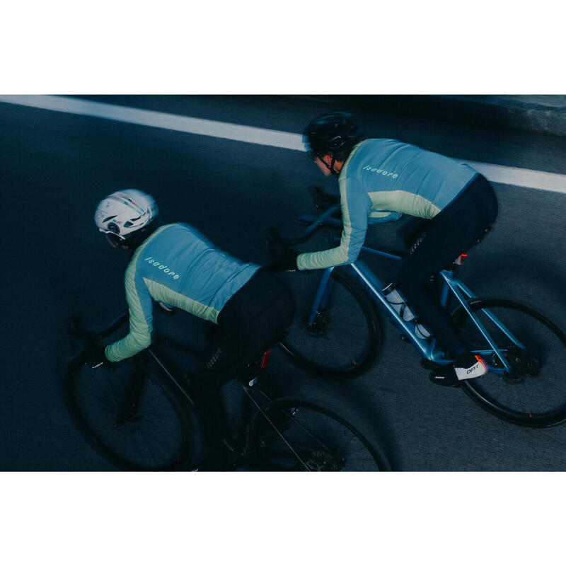 Veste de cyclisme pour femmes Isolé Alternative Vert Océan
