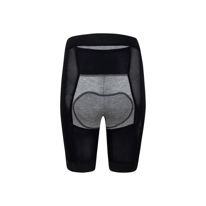 Dames wieler Basisshorts Off Road Zwart