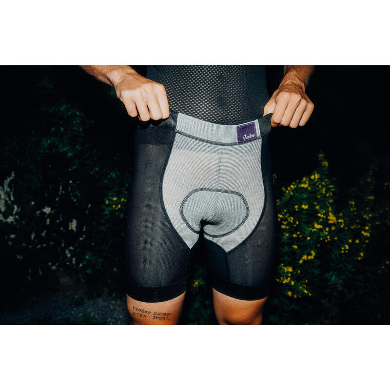 Dames wieler Basisshorts Off Road Zwart