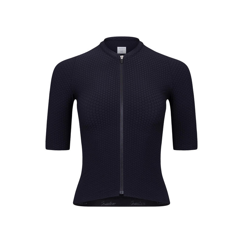 Dames wieler Shirt met korte mouwen Aerodynamisch Echelon Zwart