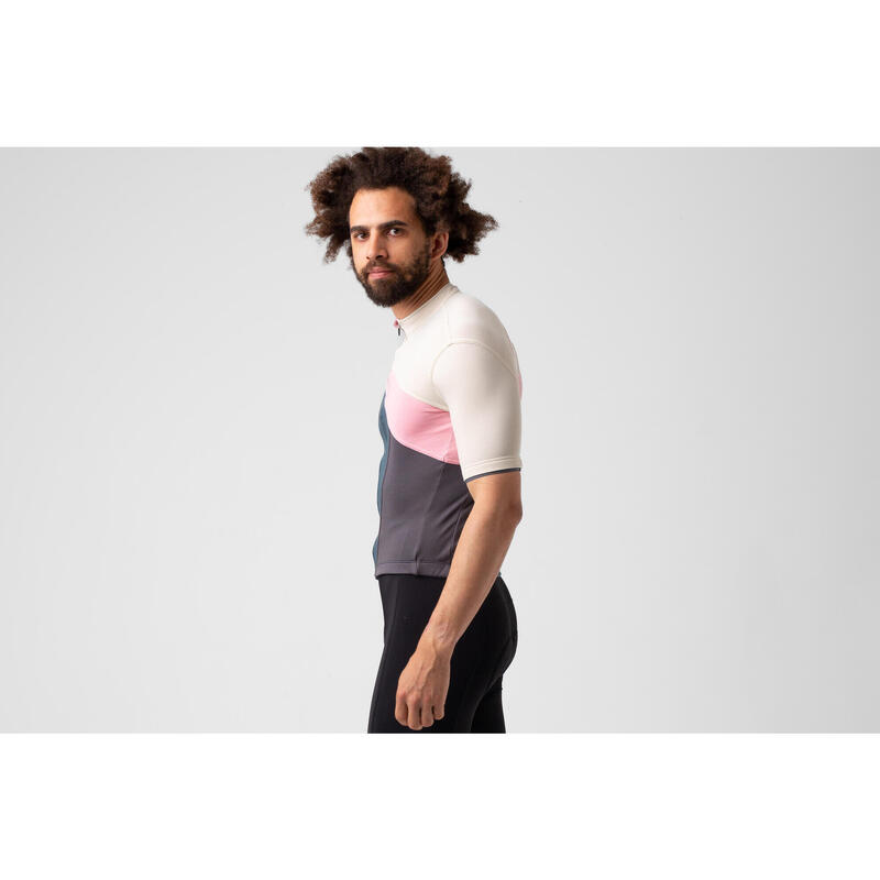 Maglia a manica corta da ciclismo da uomo Signature Patchwork Peonia