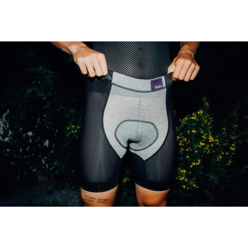 Pantaloncini da base da ciclismo da donna Off Road Nero