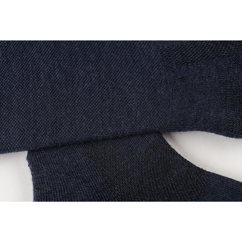 Chaussettes de cyclisme unisexe Hiver Merino Bleu Marine