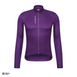 Maillot à manches longues de cyclisme pour hommes Thermique Signature Cassis