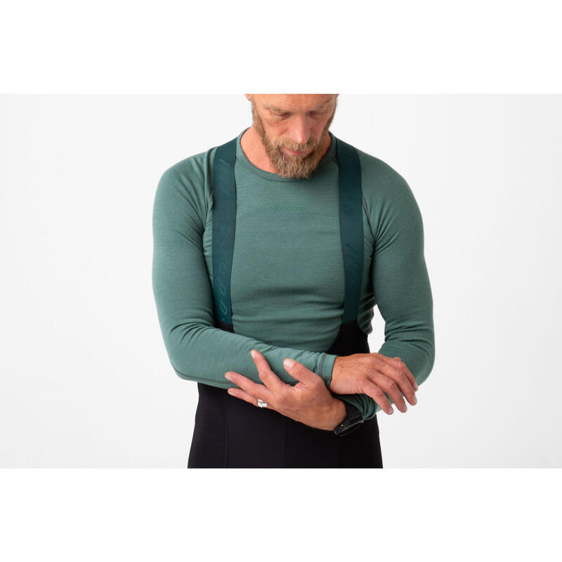 Heren wieler Longsleeve baselayer Merino Rook Den