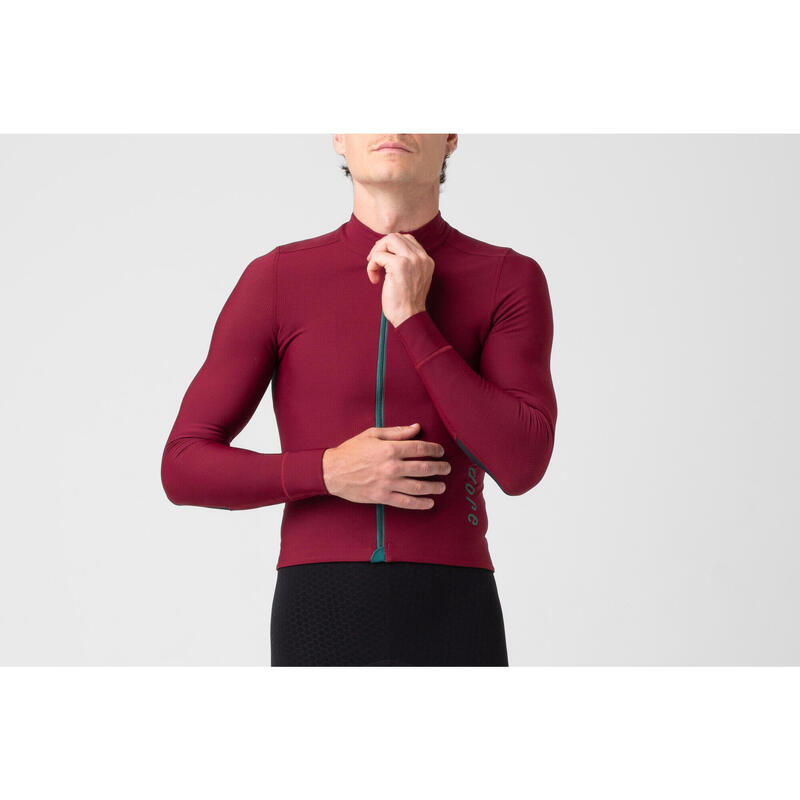 Maillot à manches longues de cyclisme pour hommes Thermique Echelon Zinfandel