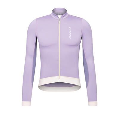 Herren Rad Langarmtrikot Leicht Alternative Lavendelgrau