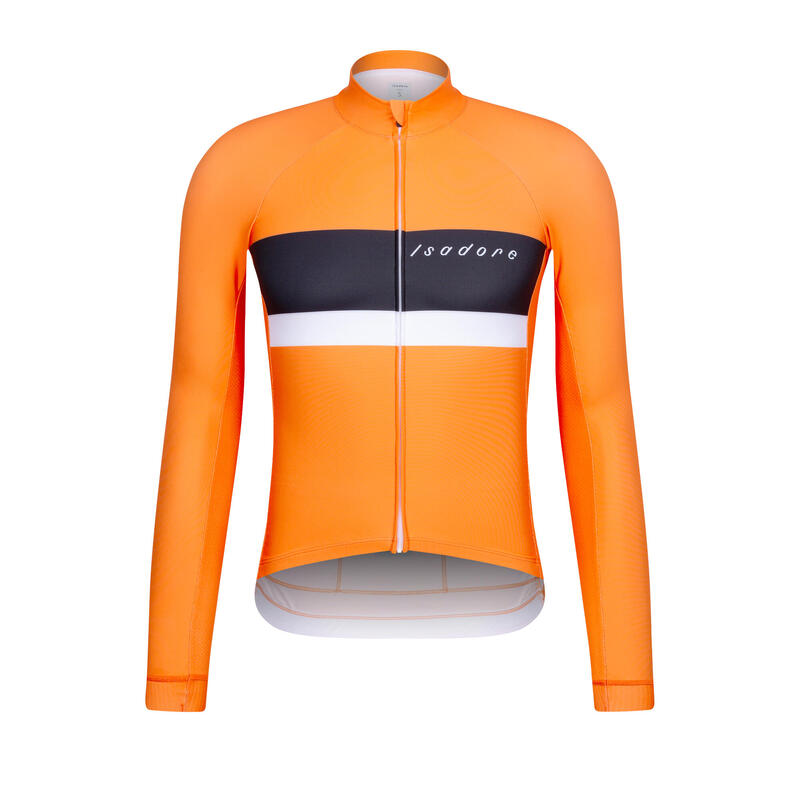 Heren wieler Shirt met lange mouwen Netherlands Gravel Championship Oranje