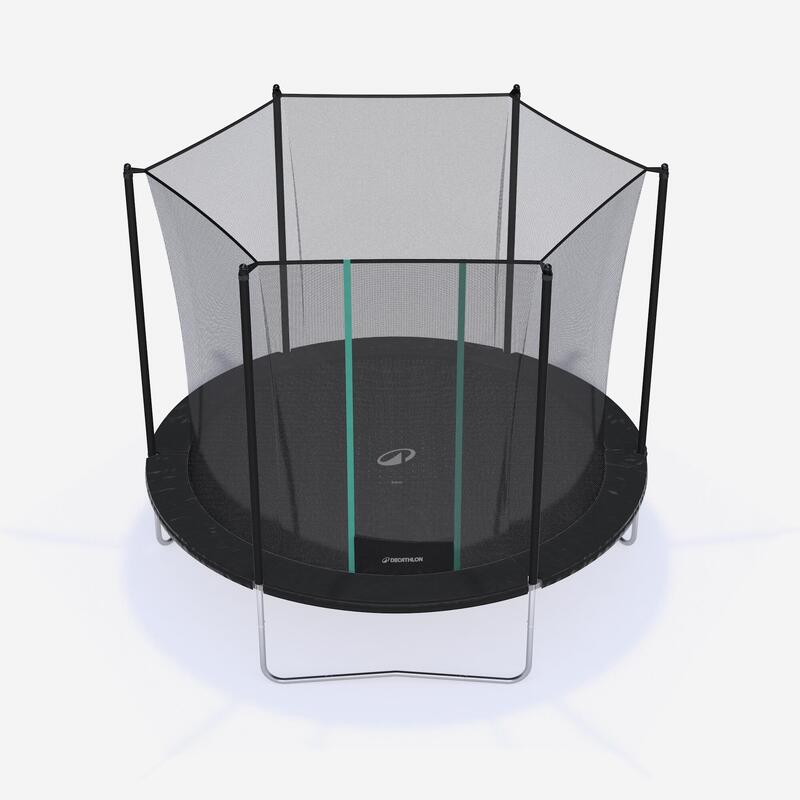 Second Life - Trampolina Domyos 300 z siatką ochronną - Stan Dobry