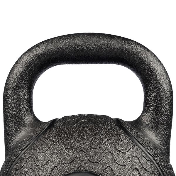 Kettlebell 12KG - indestructible - en caoutchouc 2/5