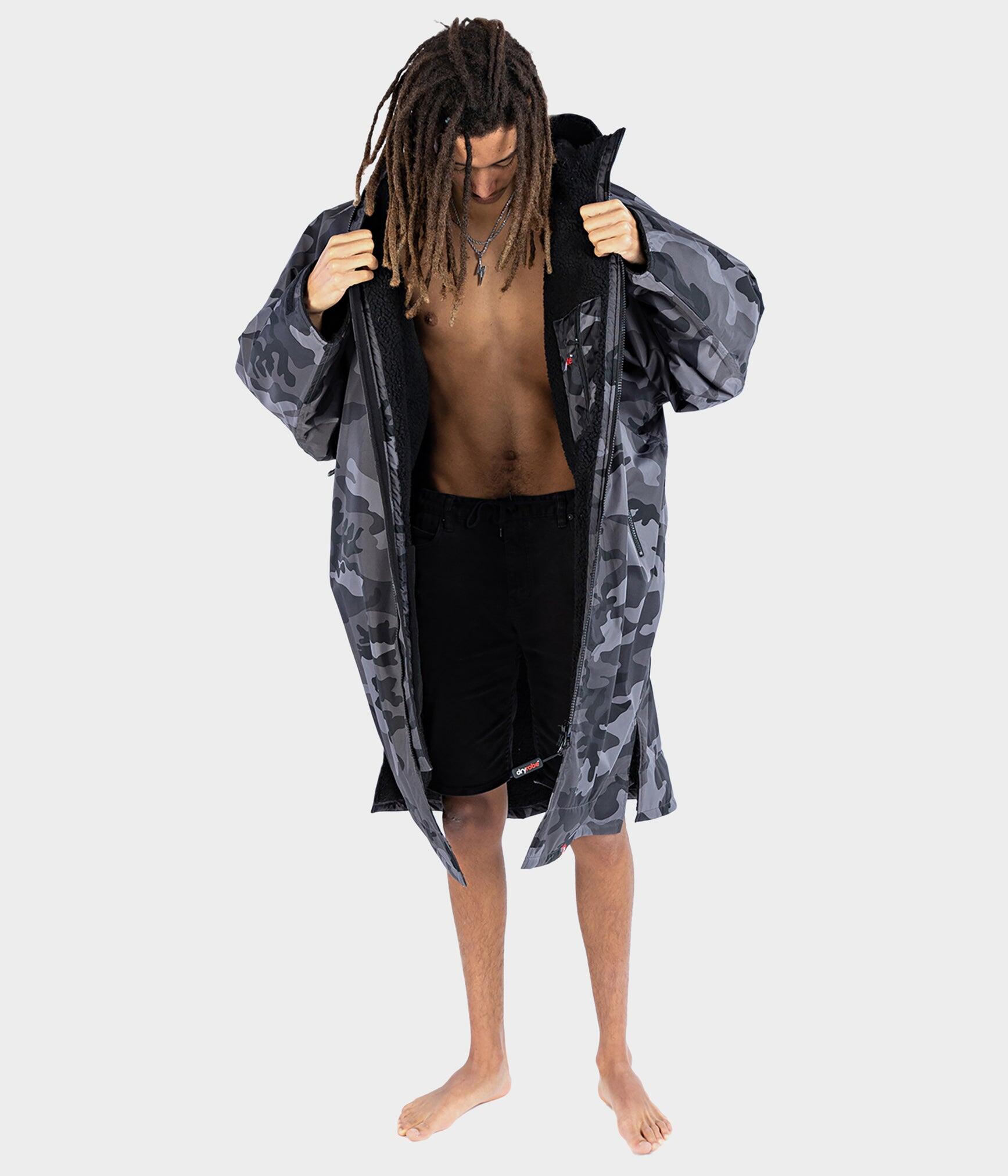 Dryrobe Adult Advance Long Sleeve V3 Changing Robe DRYROBE Decathlon