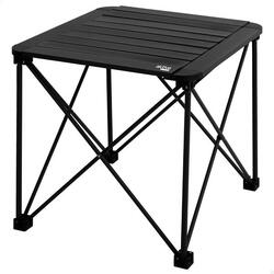 Table pliante de camping Aktive anti-renversement et amovible noire