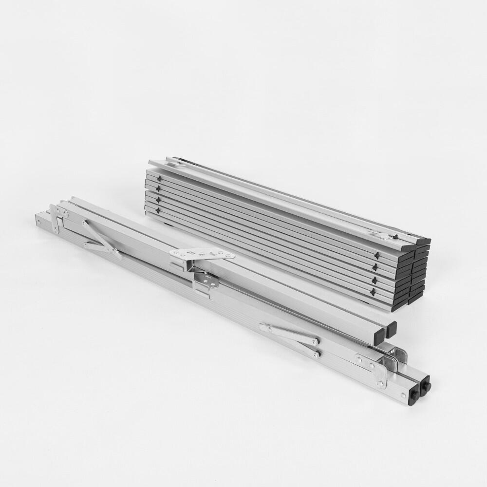 Table de camping pliante Aktive en aluminium, antidérapante et amovible 2/6