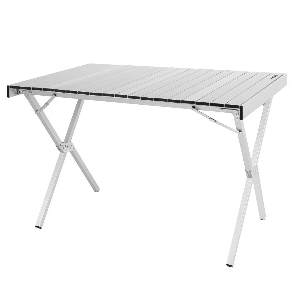 Aktive - Table De Camping Pliante Aktive En Aluminium, Antidérapante Et Amovible - Table De Biwy - Gris - Taille Unique - Decathlon