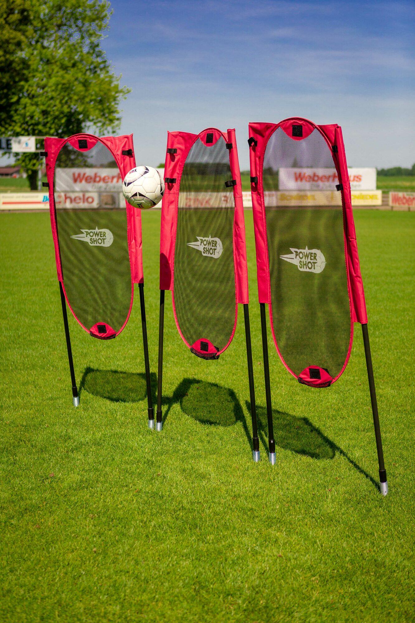 Kit de 3 mannequins de coups francs flexibles et pliable 2/5