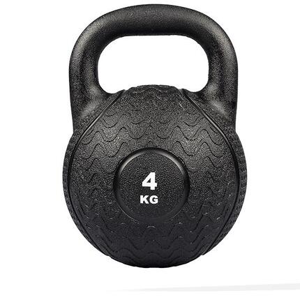 Kettlebell - Kugelhantel - Gummi - 4 kg