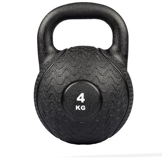 Kettlebell - Kugelhantel - Gummi - 4 kg