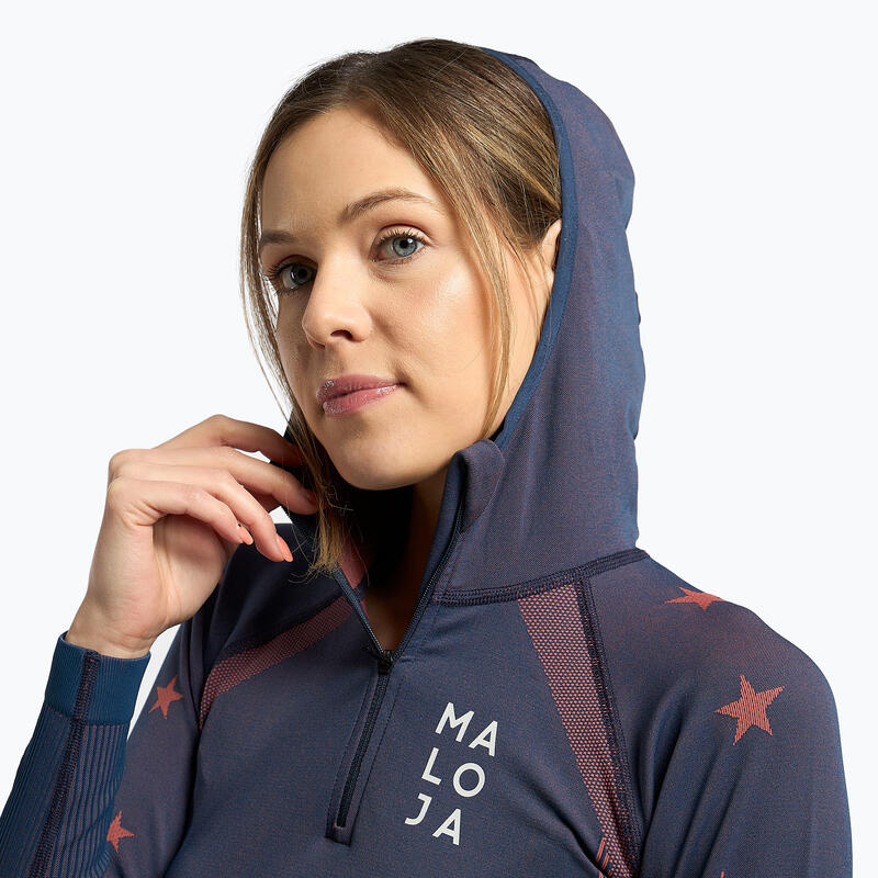 Sudadera mujer Maloja BlaumeiseM