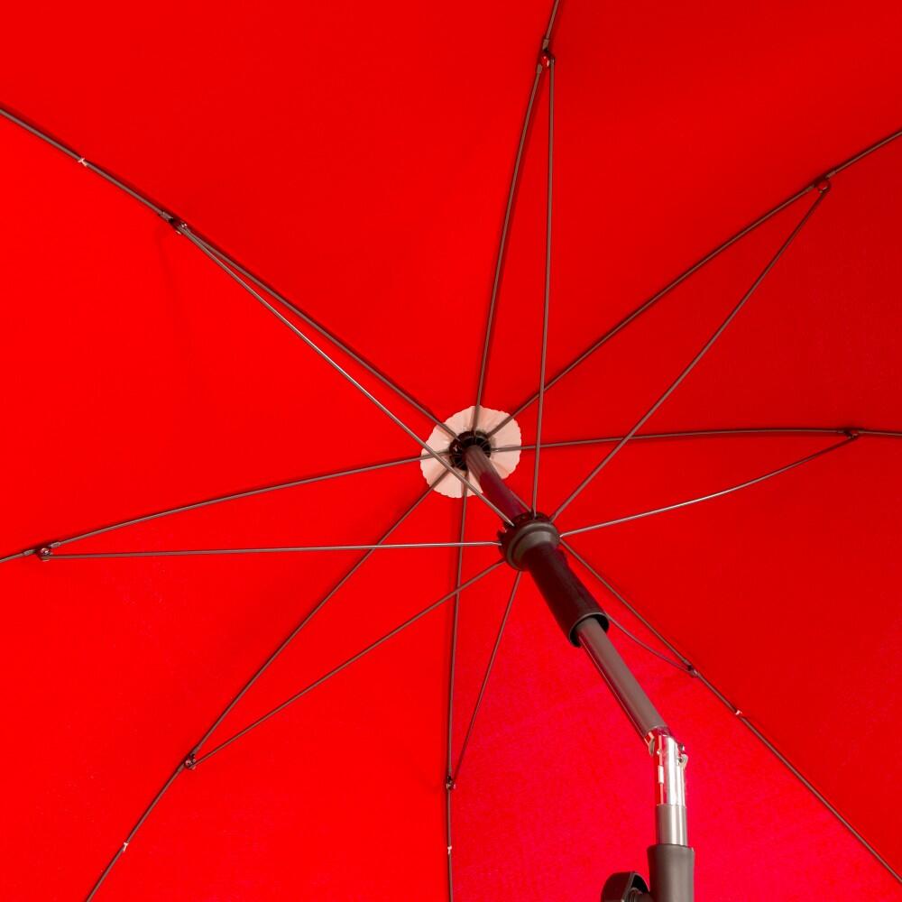 Aktive Grand parasol inclinable rouge 200 cm UV30 5/7