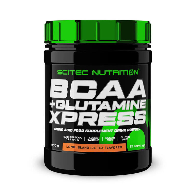 BCAA + Glutamina Xpress - 300g Long Island de Scitec Nutrition