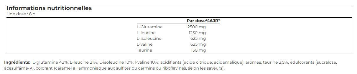 BCAA z Glutamine Xpress - 300g Jabłko Scitec Nutrition