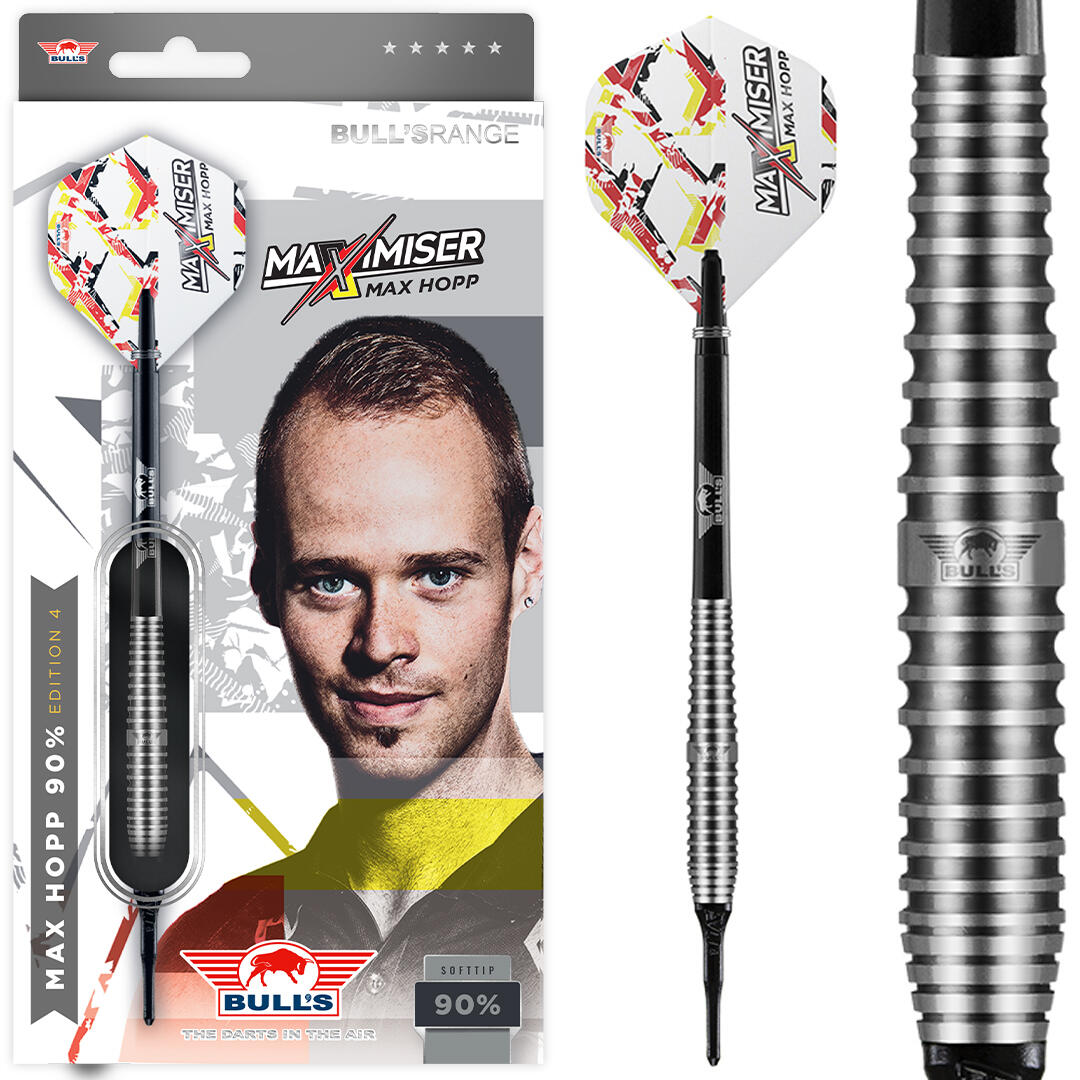 BULL'S Bull's Softtip Max Hopp 90% Edition 4 18 gram