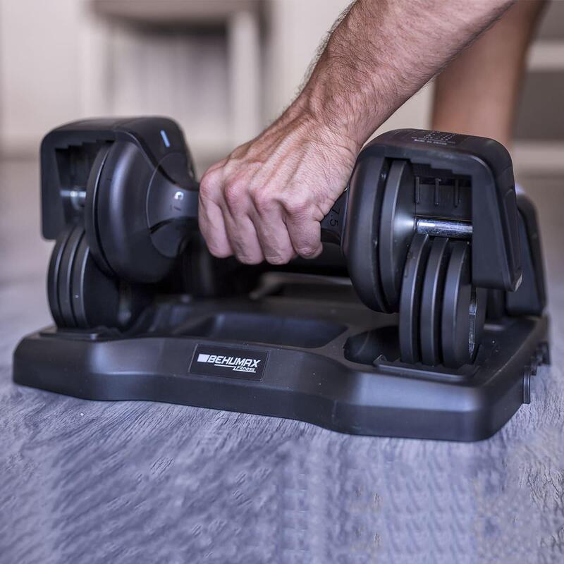 Par de Halteres Ajustáveis - Dumbbell Behumax