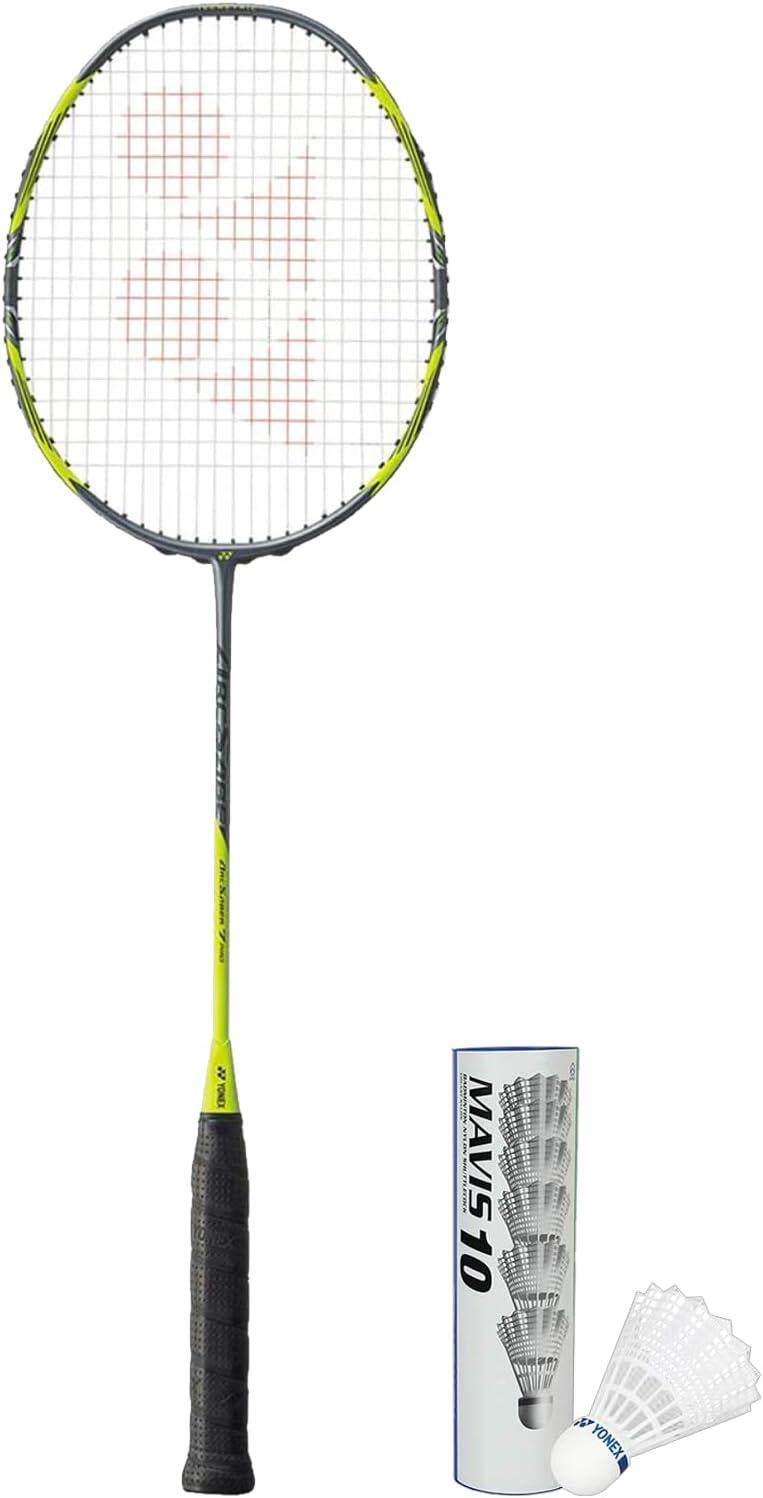 Yonex Arcsaber 7 Badminton Racket & Shuttles 1/3