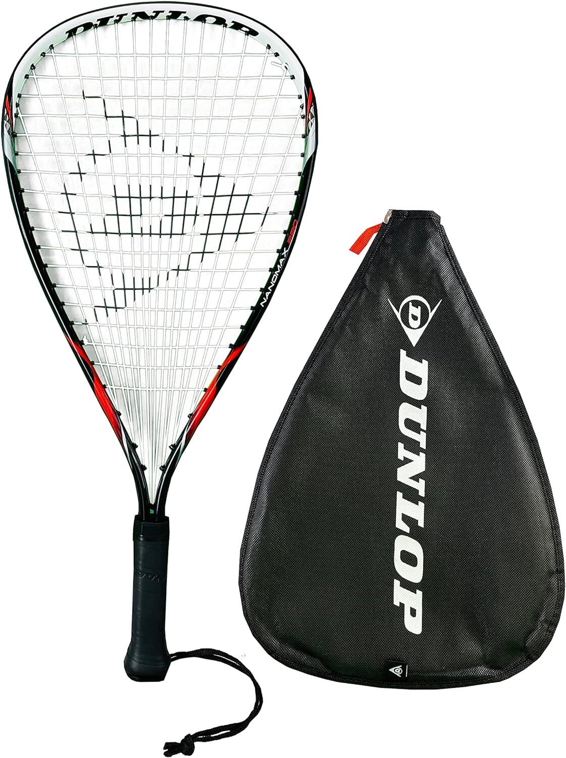 Dunlop Nanomax Pro Racketball Racket, Cover & Balls 2/3