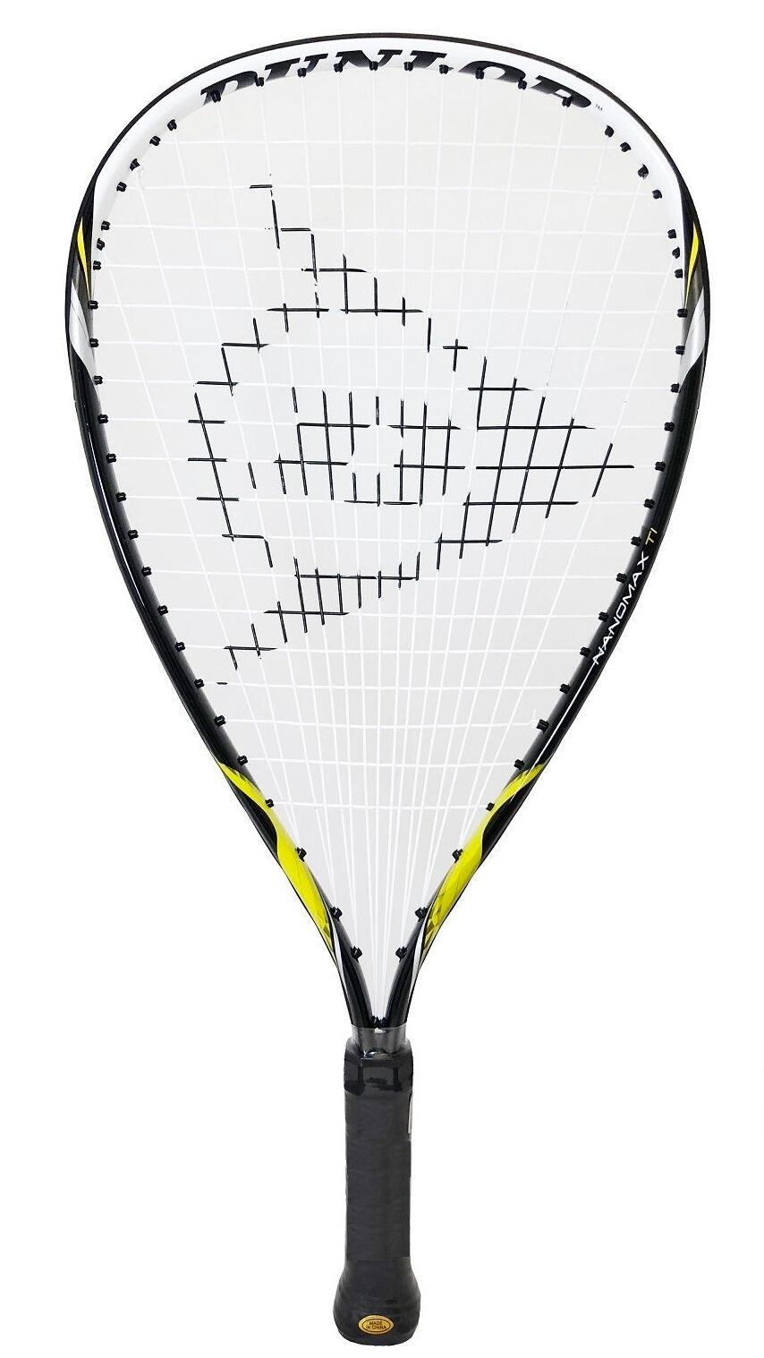 Dunlop Nanomax Ti Racketball Racket & Cover 2/2