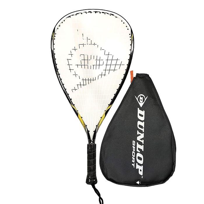 Dunlop Nanomax Ti Racketball Racket & Cover 1/2