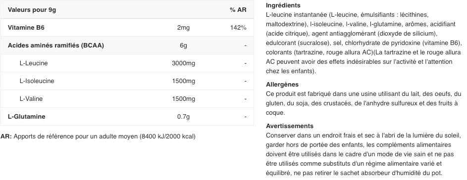 BioTechUSA BCAA Zero 360 gr 2/6