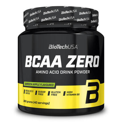 BCAA en poudre - BCAA Zero - Pomme Verte 360g