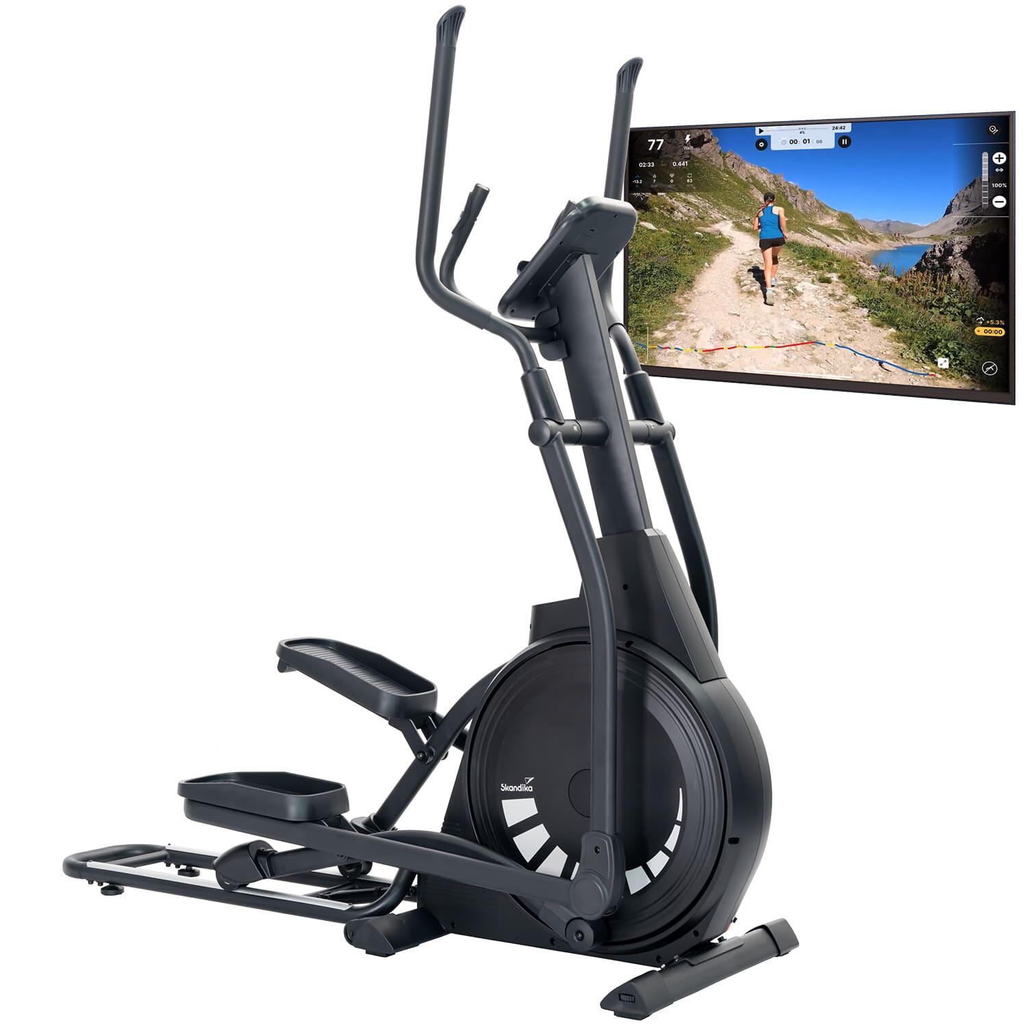 Rower eliptyczny, trenażer magnetyczny Carbon P23, wyświetlacz LCD, 23 programy